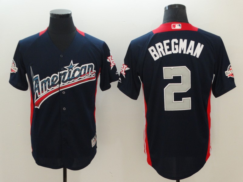 Men Houston Astros #2 Bregman 2018 MLB All Star  jerseys->san francisco giants->MLB Jersey